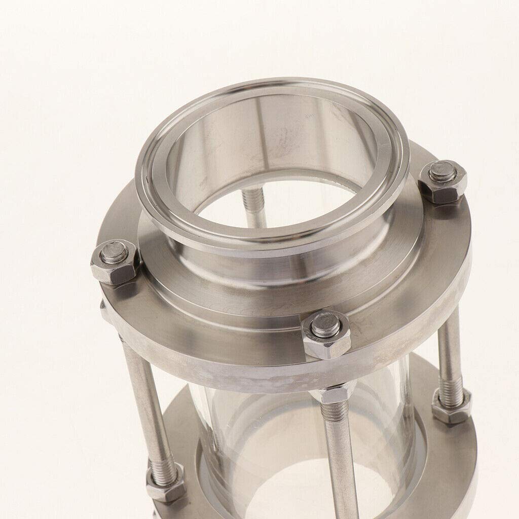 Sanitary Stainless Steel Tri Clamp Sight Glass for Pipe Fittings - 77.5mm (3.05