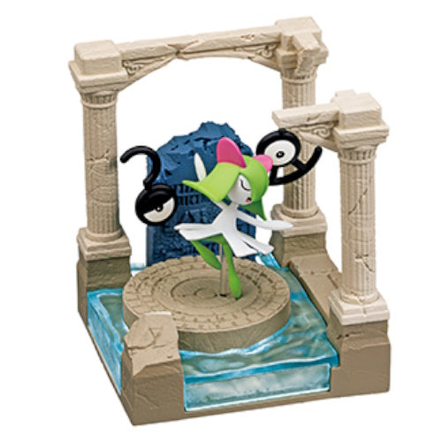Pokemon Diorama Collection Castle Ruins - 3 Inch Re-Ment Collectible Toy Figure for Display, Gifts & Anime Decor | Perfect for Pokemon Fans, Shelf Displays & Themed Collections