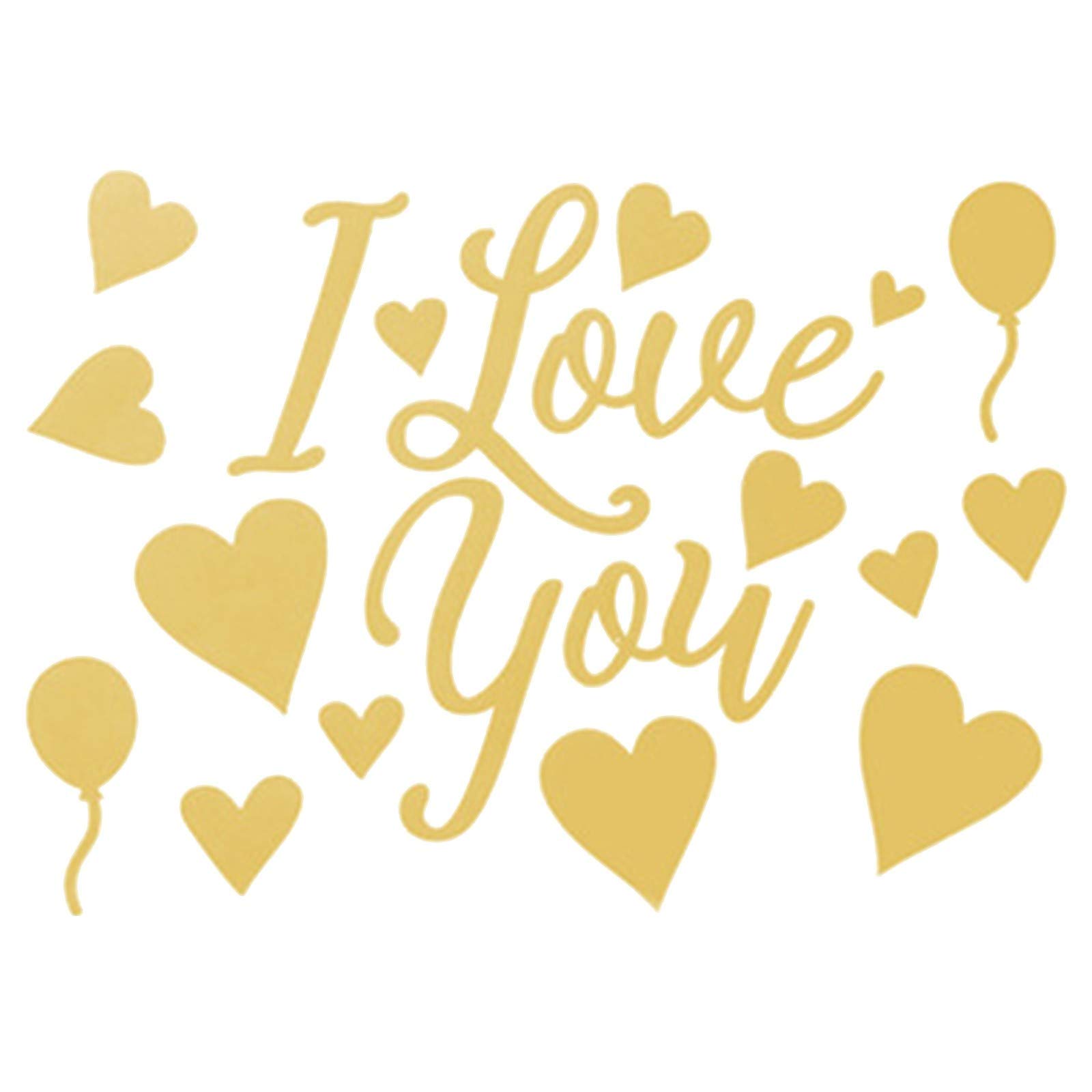 2-Pack Valentine's Day Balloon Stickers - 8.3
