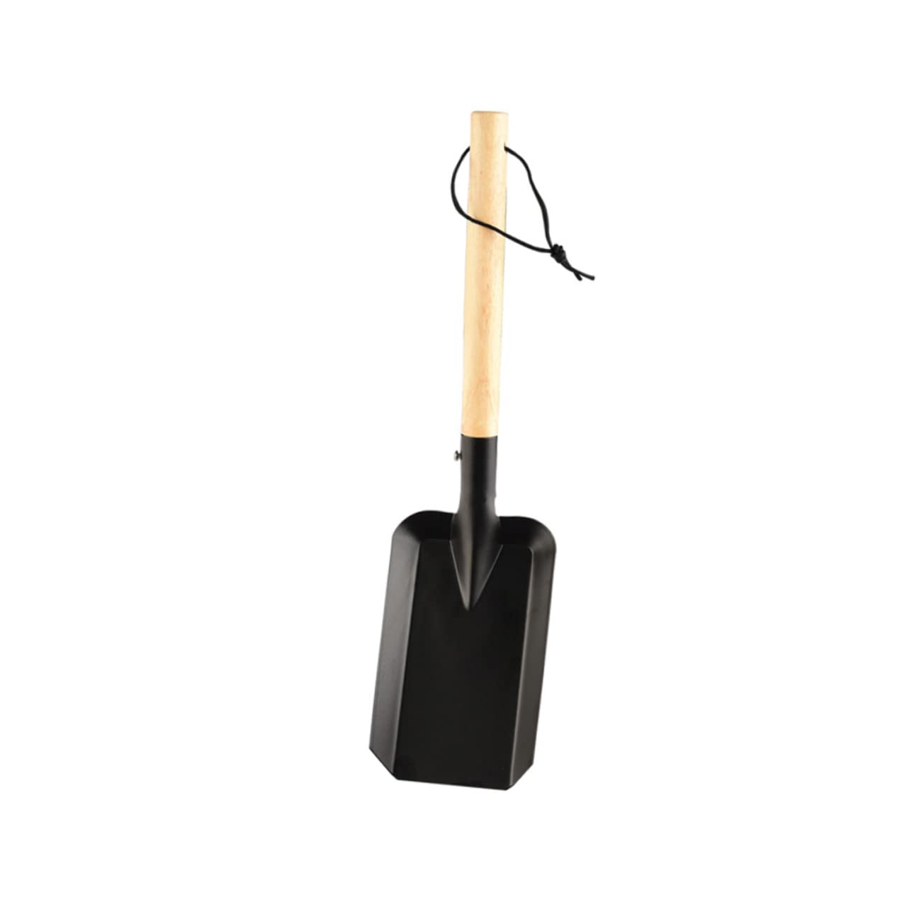 Wooden Handle Shovel for Charcoal Grill & Camping - Outdoor BBQ & Fire Stove Tool