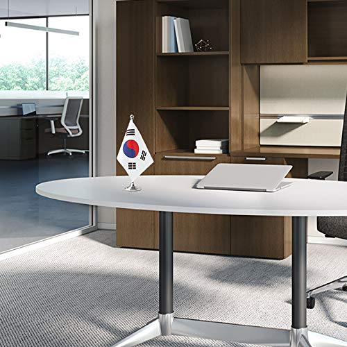 South Korea Flag - Small Mini Korean Table Desk Flags for Home, Office & Party Decorations | Perfect for World Cup, National Day & Cultural Events