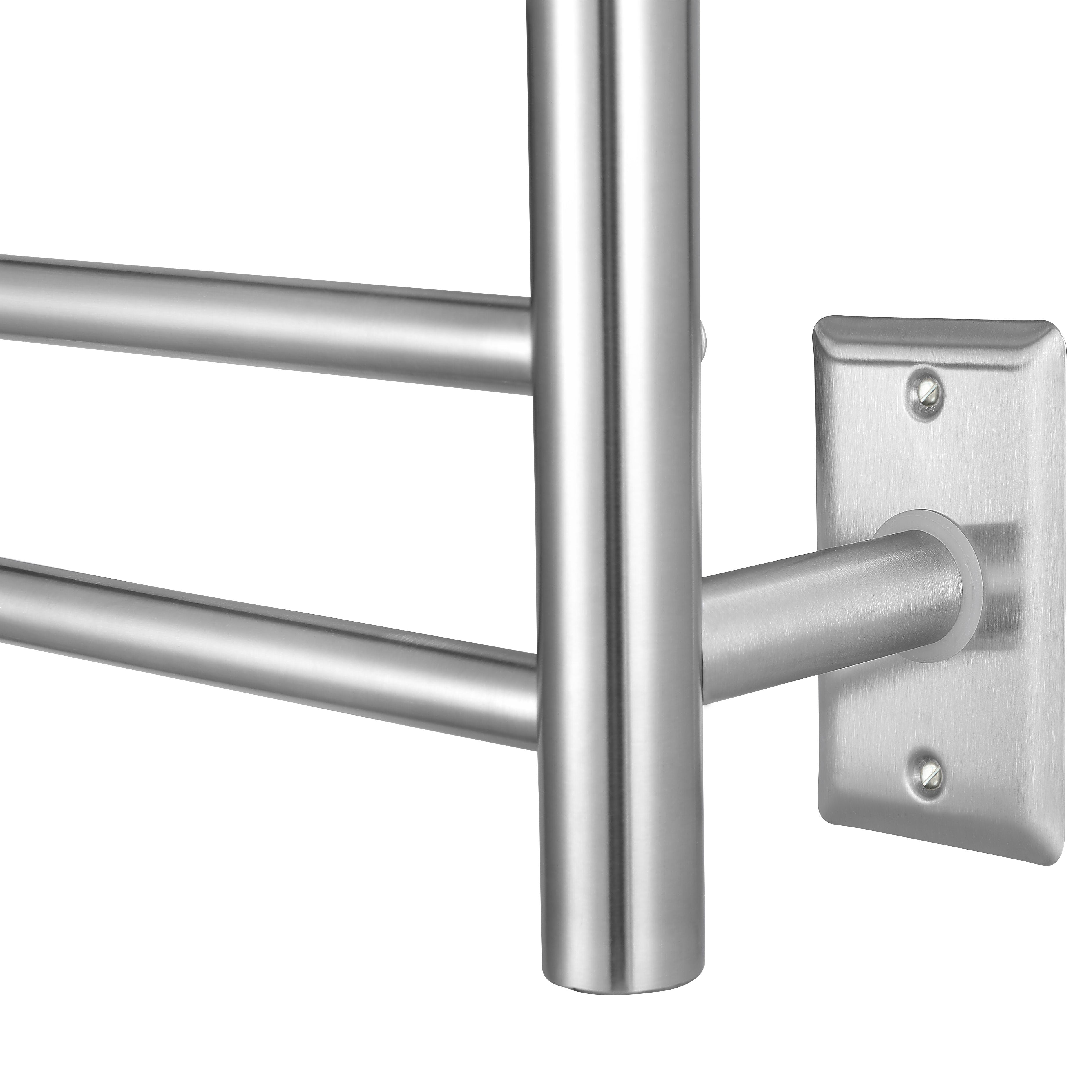 Premium 3-in-1 Imperia OBT 8 Bar Towel Warmer with Built-in Timer | Brushed Stainless Steel Design | Perfect for Spas, Salons & Luxury Bathrooms