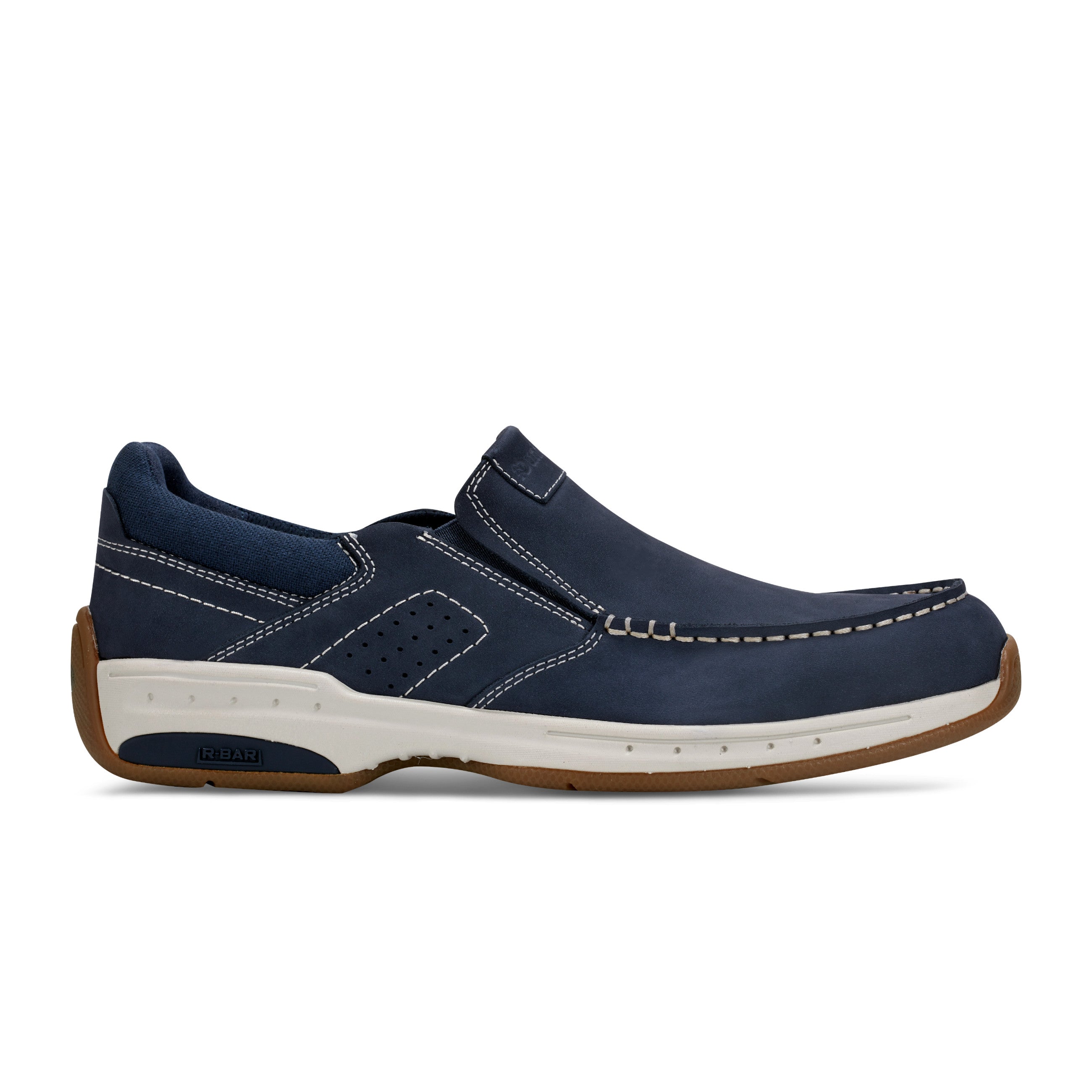 Men's Waves Casual Slip-On Shoes - Comfortable & Lightweight Loafers for Walking, Travel & Everyday Wear