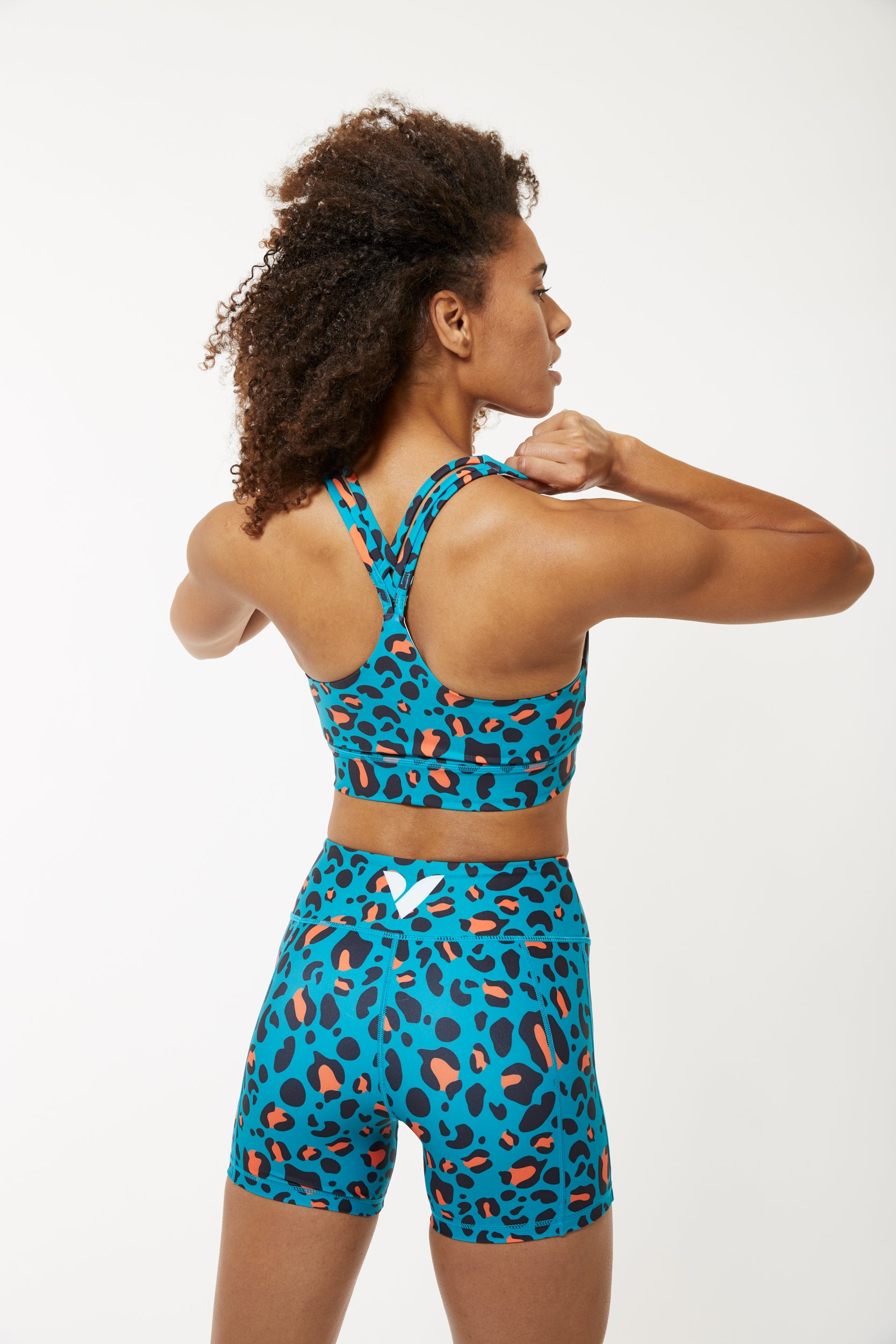 Rumble In The Jungle Sports Bra - High Support Workout Bra for Women - Yoga, Running, Gym & Fitness Activities