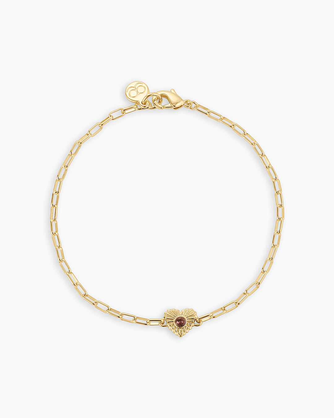 Birthstone Heart Bracelet - Personalized Sterling Silver Charm Bracelet for Women | Perfect Gift for Mother's Day, Valentine's Day & Anniversaries | Elegant Jewelry for Everyday Wear & Special Occasions