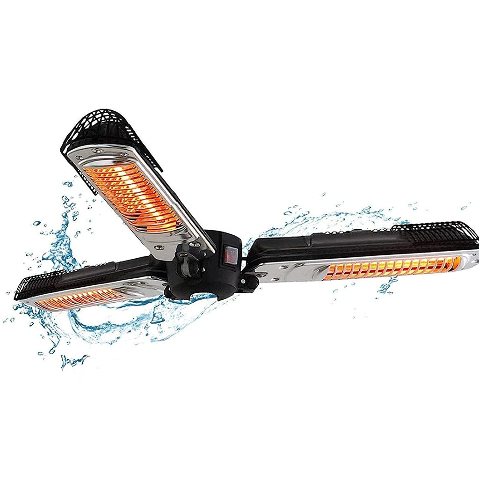 LIMB 1500W Infrared Patio Umbrella Heater - Instant 3-Second Warmth, Outdoor Gazebo & Pergola Heater for Backyard, Deck, Restaurant Terrace - Weatherproof & Energy Efficient