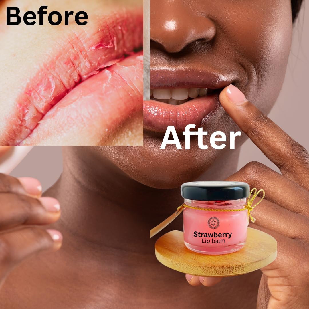 Aaranyam Nourishing Lip Balm - Moisturizing & Hydrating Formula for Soft, Healthy Lips - Perfect for Dry Lips, Winter Care & Daily Lip Protection