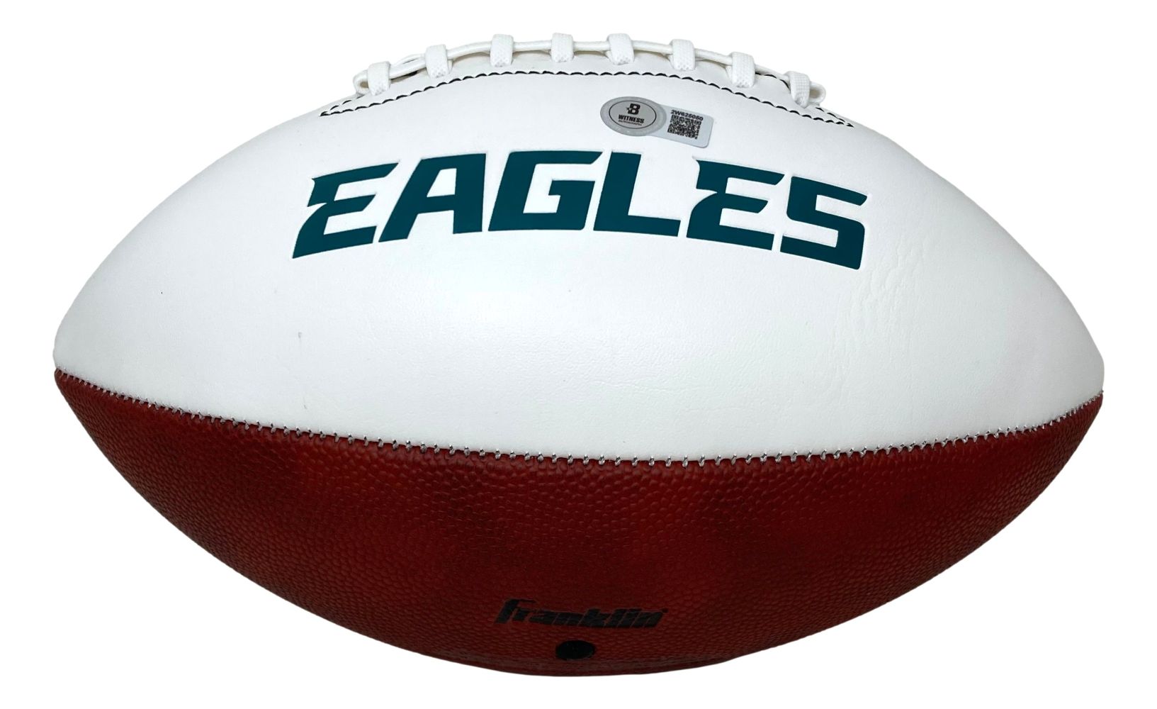 Josh Sweat Autographed Philadelphia Eagles Logo Football - Super Bowl LIX Champions Inscription - Collectible Memorabilia for Eagles Fans, Sports Enthusiasts & Gift Giving
