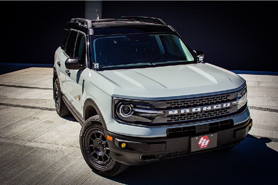 Ford Bronco Sport Baja Designs S1 Series Fog Light Kit - Clear Lens LED Off-Road Lights for Enhanced Visibility in Trail & Night Driving