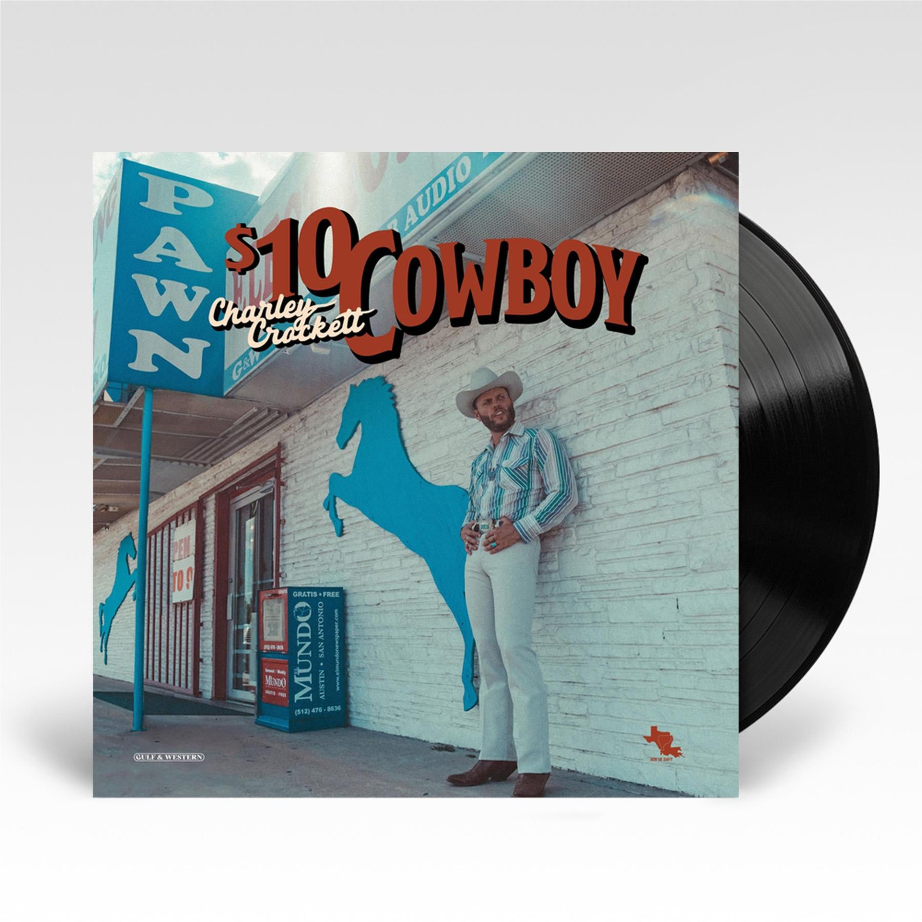 $10 Cowboy Vinyl Record - Classic Country Music for Collectors & Fans | Perfect for Home Listening, Gifts & Music Enthusiasts