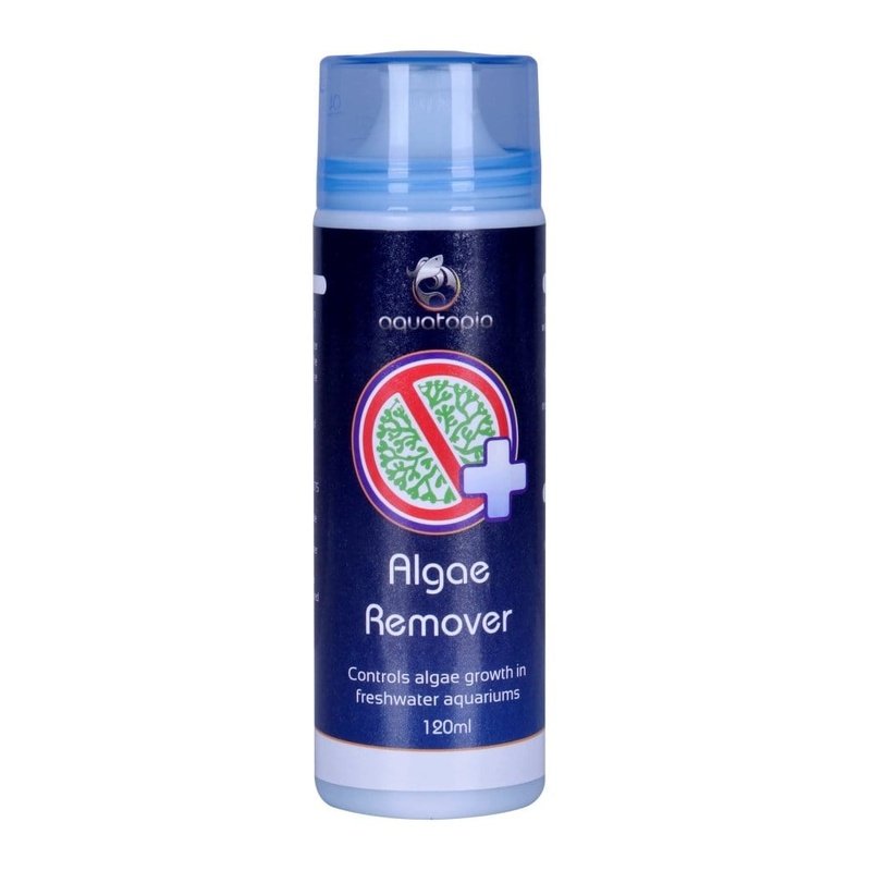 Aquatopia Algae Remover for Pools & Fish Tanks - Fast-Acting Algae Treatment for Clear Water - Safe for Fish & Plants - Use in Swimming Pools, Aquariums, Ponds & Water Features