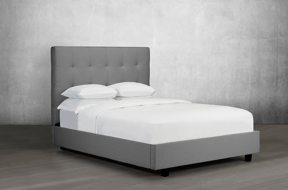 Handcrafted Tufted Upholstered Bed Frame with Button Tufting - Elegant and Durable Bedroom Furniture for Master Bedroom, Guest Room, or Luxury Apartment