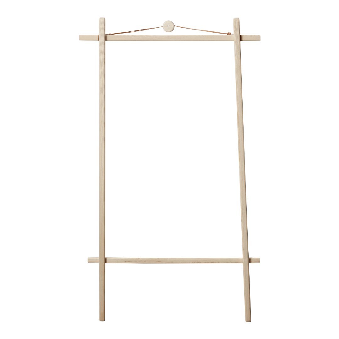 Lasse Sortkjaer Clothes Rack - Andersen Style Wooden Coat Stand with Hooks | Perfect for Bedroom, Entryway & Closet Organization