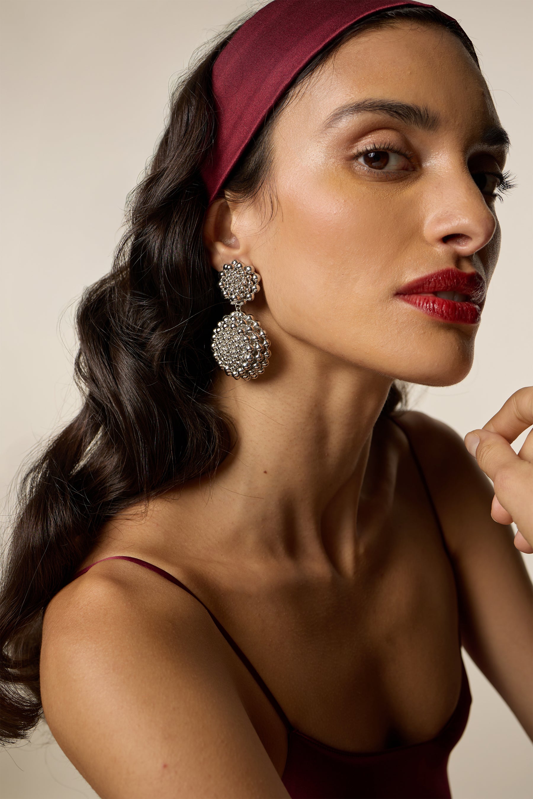Zoe Ball Chain Drop Earrings for Women - Elegant Dangling Jewelry for Parties, Weddings & Everyday Wear