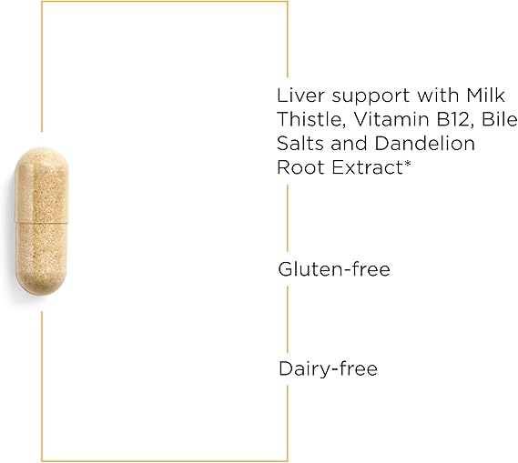 Integrative Therapeutics Lipotropic Complex - Liver Support & Fat Metabolism Supplement for Detox & Weight Management - Ideal for Daily Wellness & Detox Routines