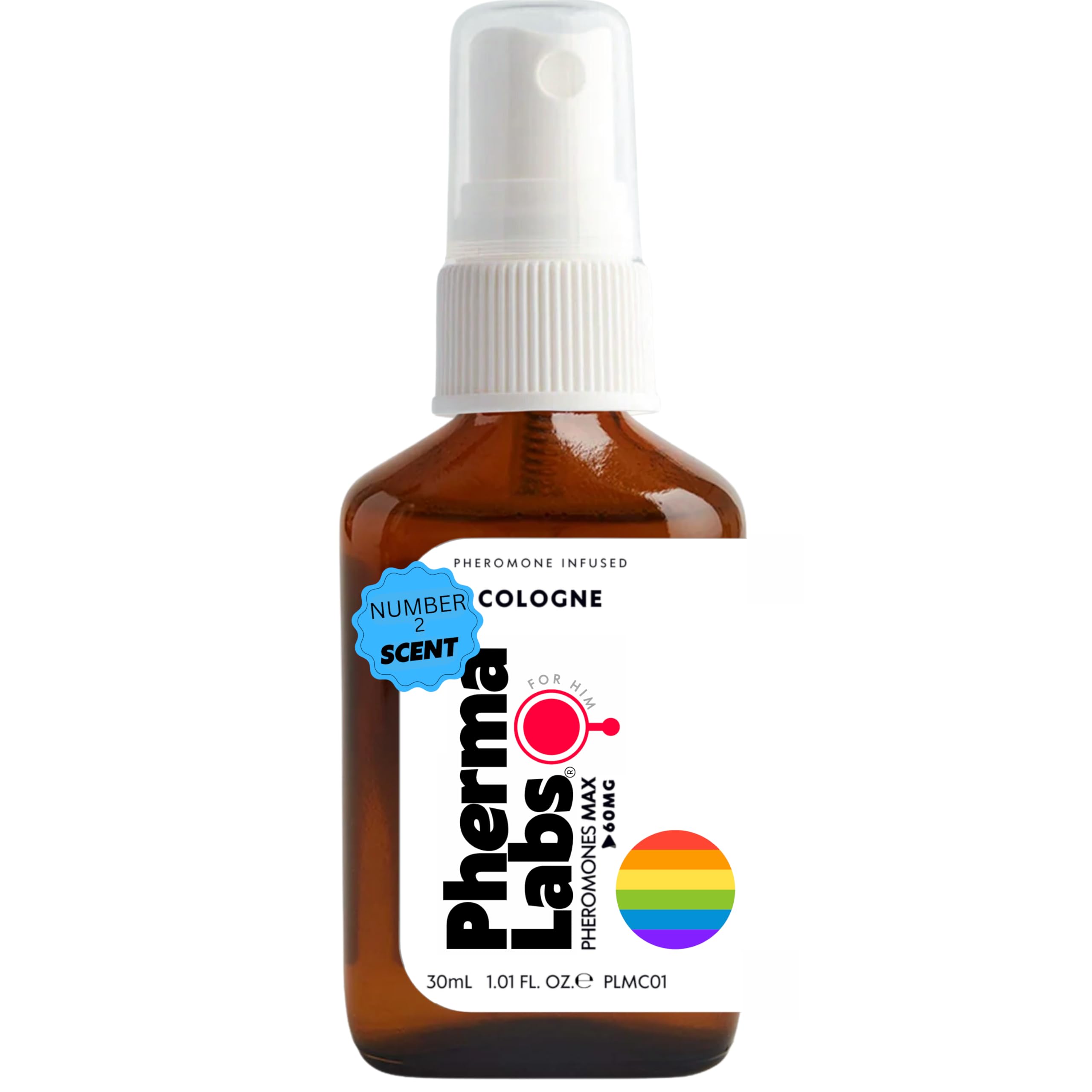 Maximum Strength Gay Cologne Scent No.2 - Pheromone Infused Fragrance for Men - 1oz/30ml - Attract & Seduce - Perfect for Dates, Clubs & Special Occasions