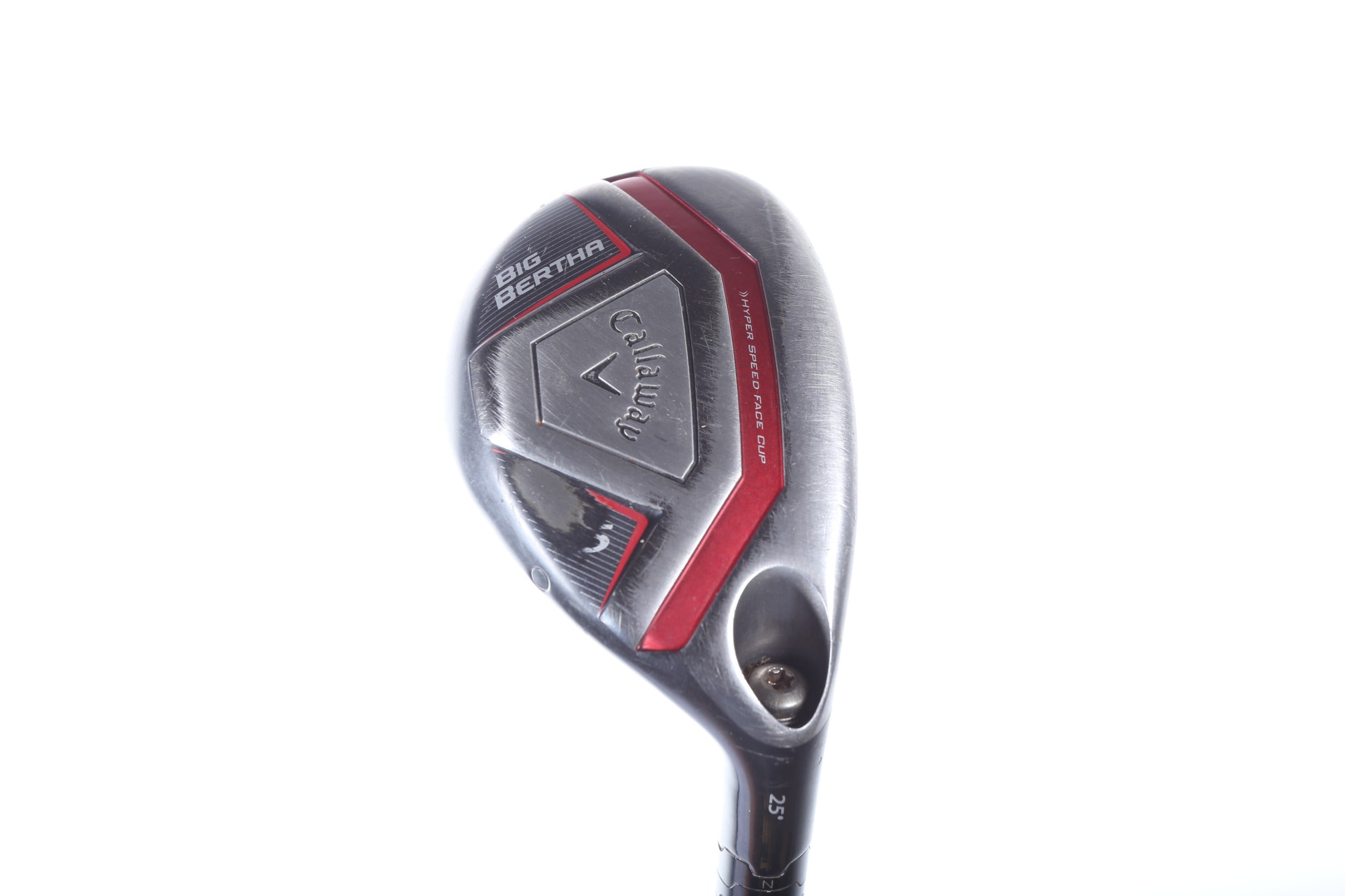 Used Callaway Big Bertha 2015 5H Hybrid Golf Club - Right Handed 25° Regular Flex - Perfect for Mid-Handicap Golfers & Driving Range Practice