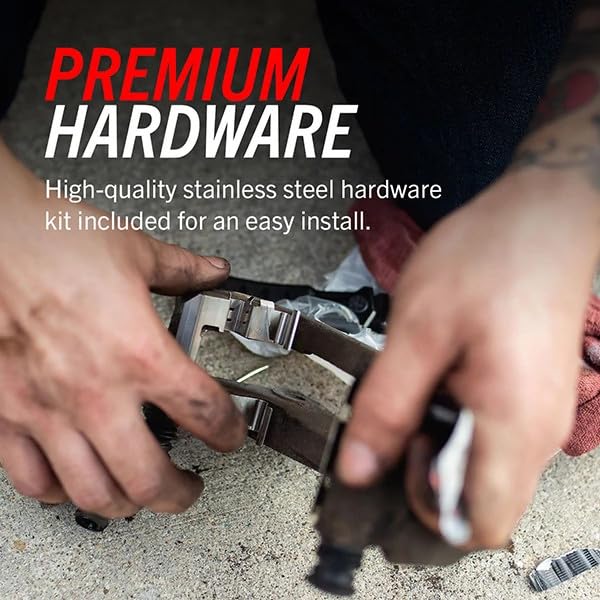 Power Stop Z17 Clean Ride Front Ceramic Brake Pads with Hardware Kit - Compatible with 2020-2023 Chevrolet Corvette | Low Dust, Quiet Performance | Perfect for Daily Driving & Performance Upgrades
