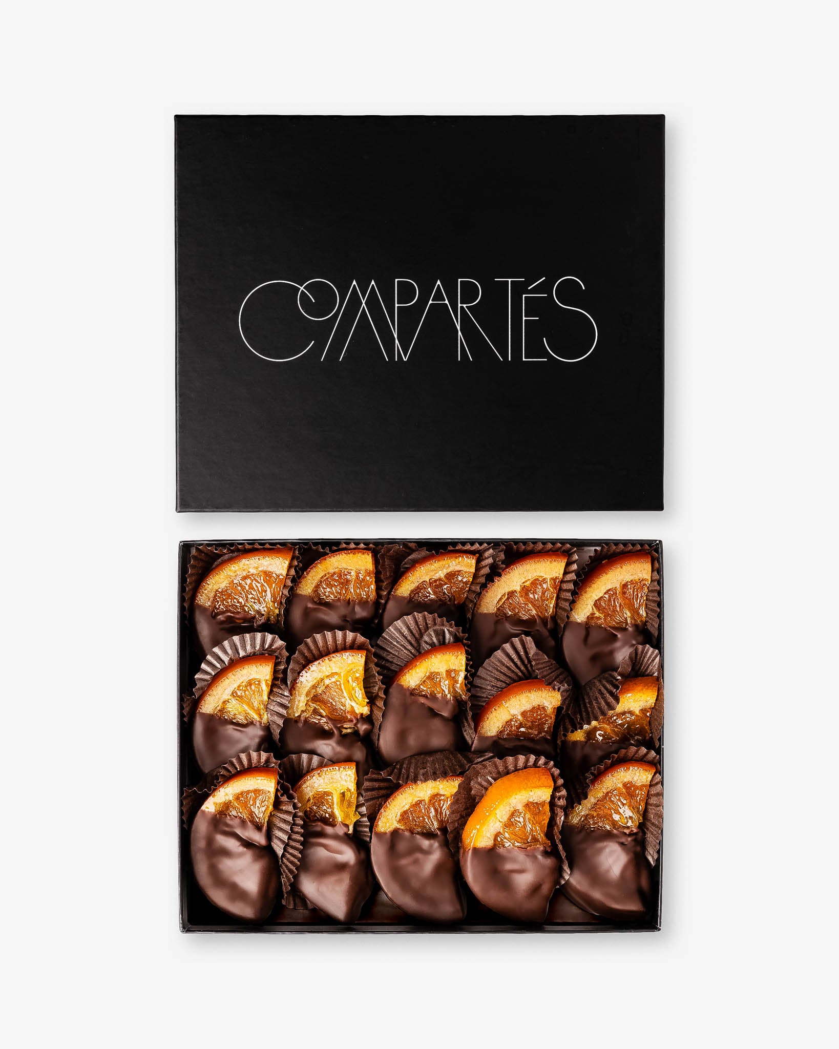 Delicious Chocolate Orange Slices Gift Box - Premium Dark Chocolate Covered Candied Orange Slices - Perfect for Holidays, Birthday Gifts & Party Favors
