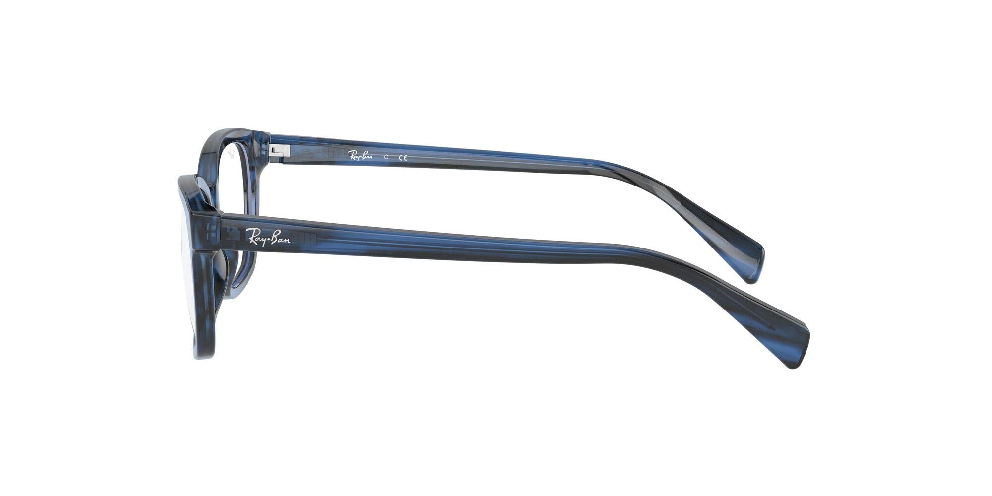 Ray-Ban Girls' Ry1591 Square Prescription Eyeglass Frames - Stylish & Durable Eyewear for Teens & Kids - Perfect for School, Reading & Everyday Wear