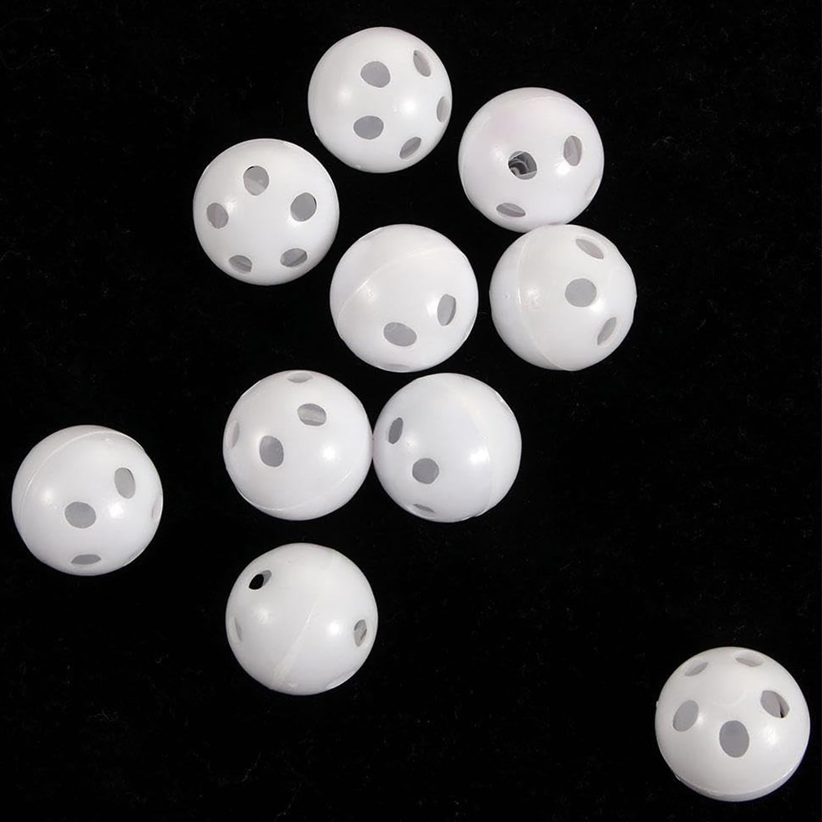 50PCS Rattle Balls Inserts - 24mm Round Doll Noise Makers for Toy Repair & Craft Accessories - DIY Squeaker Replacement Parts for Stuffed Animals, Baby Toys & Puppet Making