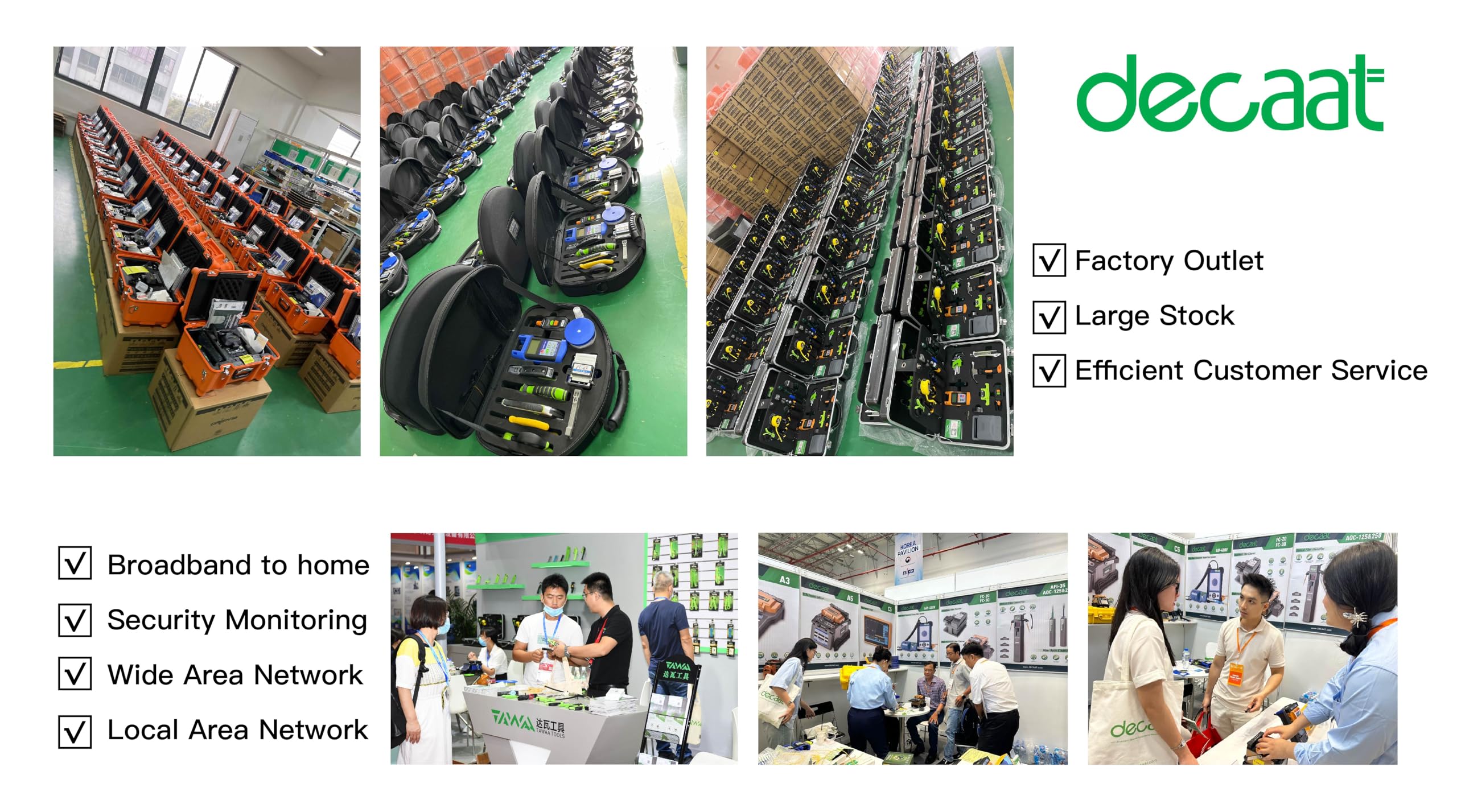 Professional FTTH Fiber Optic Tool Kit - Includes Fiber Cleaver, -70~10dbm Power Meter (OPM), 10mw Visual Fault Locator (VFL), Fiber Strippers (TFS-40D-H) - Perfect for Fiber Optic Installation, Maintenance & Network Troubleshooting