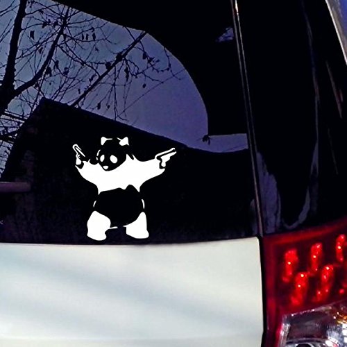 Custom Car Panda Vinyl Decal - Waterproof Window Sticker for Trucks, Cars & Bumpers - Personalized Magnet Decor for Vehicles - Perfect for Car Enthusiasts & Gift Giving