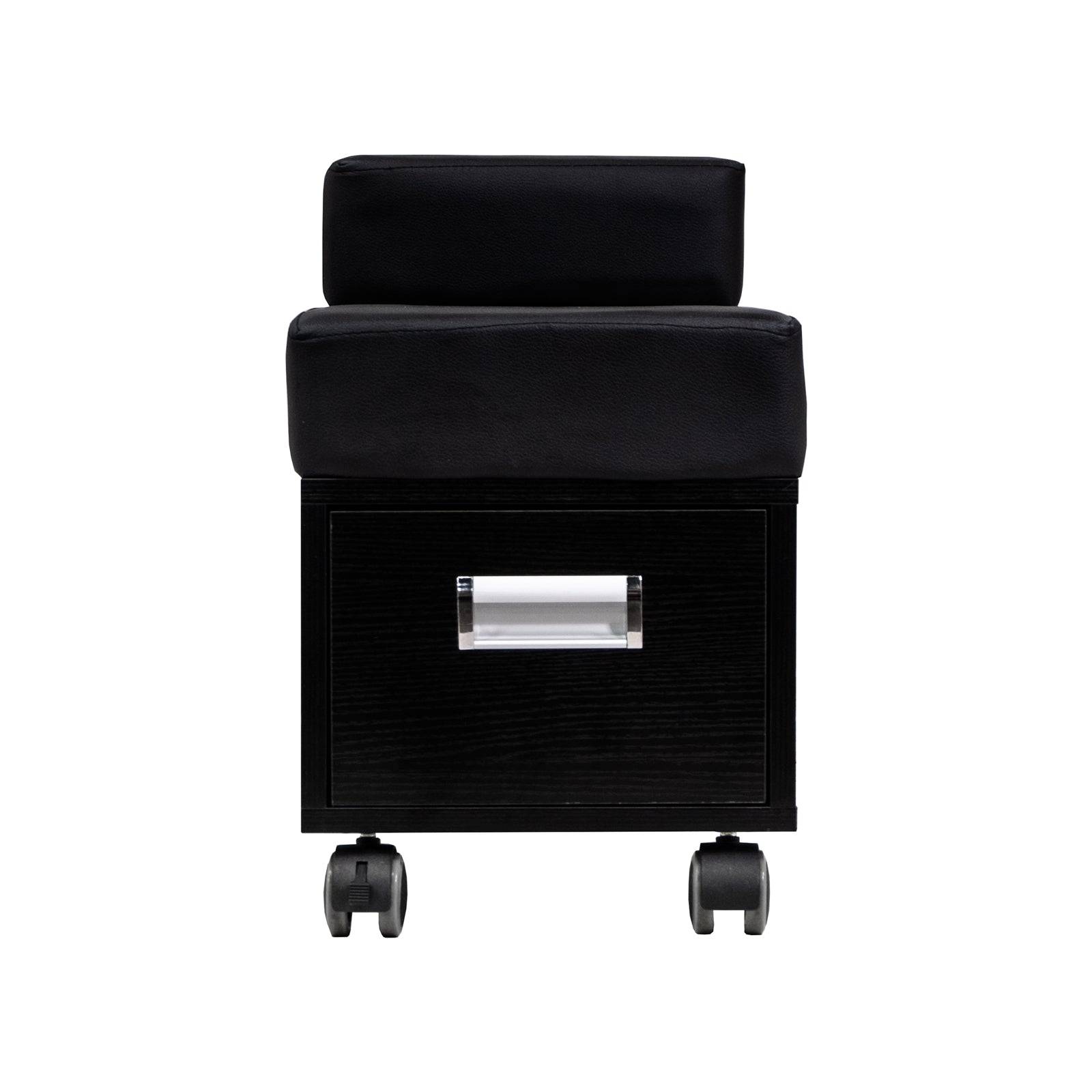 Alera Pedicart Stool - Adjustable Rolling Stool for Salon, Spa & Medical Use - Ergonomic Seat with Wheels for Comfort & Mobility - Perfect for Hairdressers, Nail Technicians & Healthcare Professionals