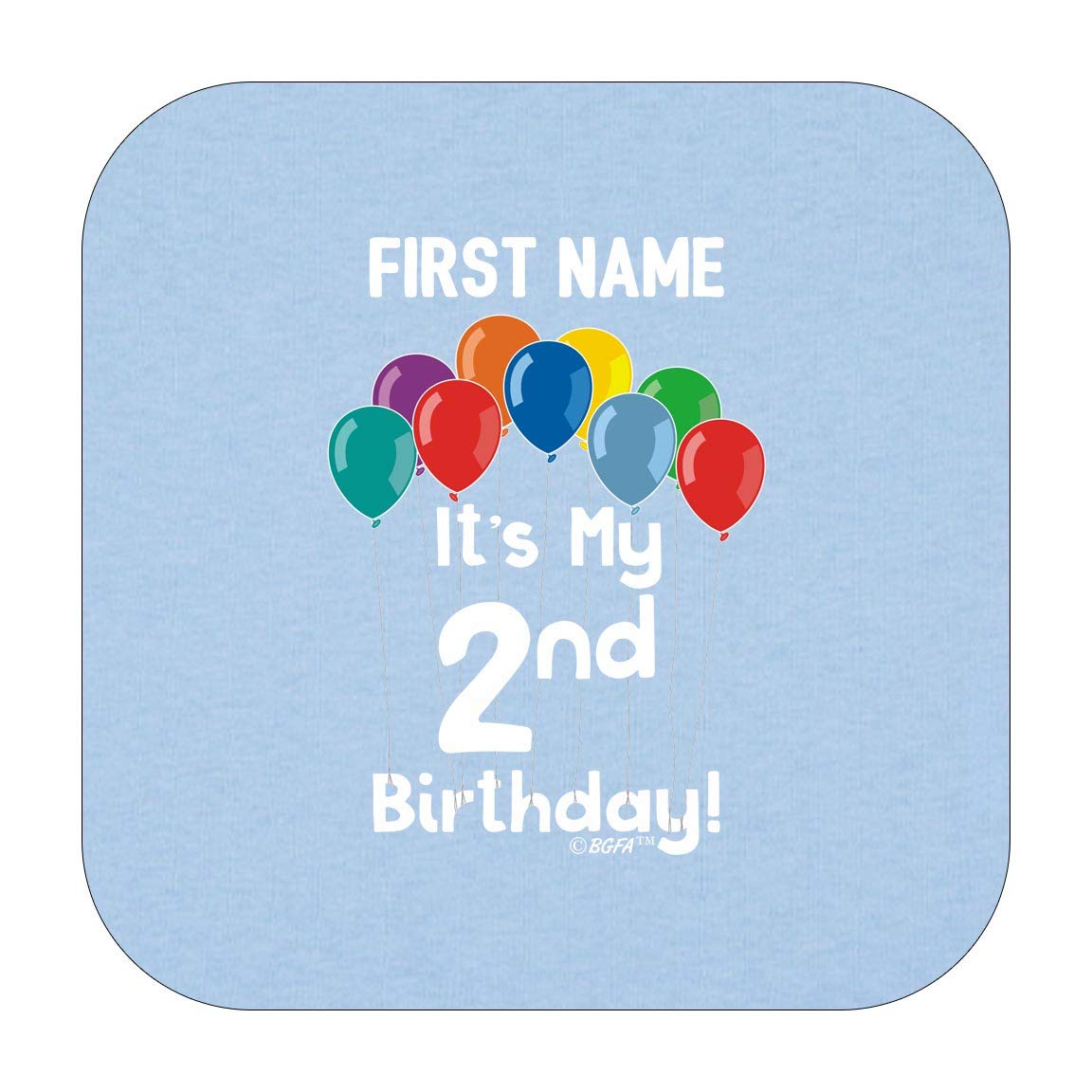 Personalized 2nd Birthday Infant T-Shirt - Cute & Customizable Toddler Outfit for Birthday Parties & Photo Shoots