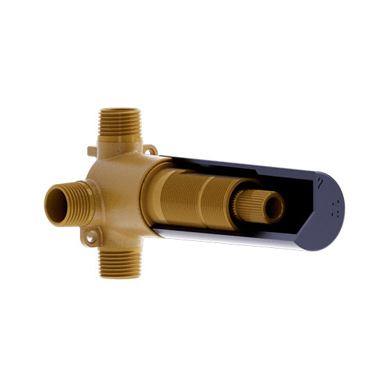 3 Way 1/2 Inch Diverter Valve 104269 Kalia - Heavy Duty Brass Water Flow Control Valve for Pool, Spa, and Irrigation Systems