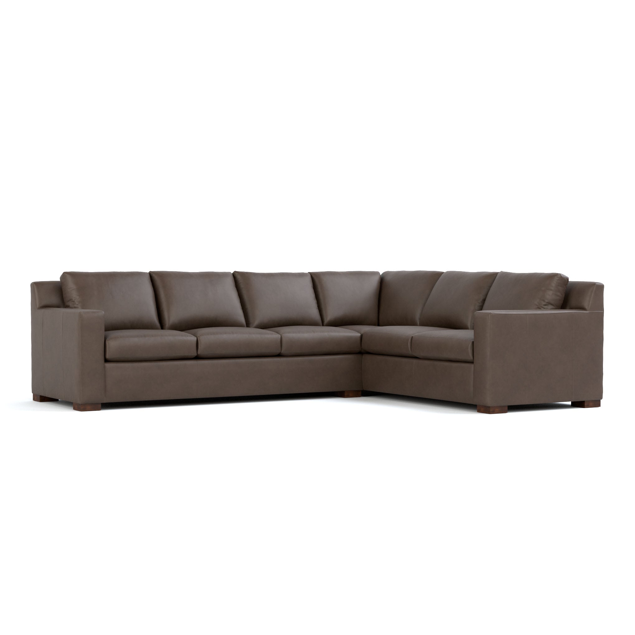 Keene Sectional Sofa - Modern L-Shaped Couch with Reversible Chaise, Soft Fabric Upholstery for Living Room, Family Room & Home Theater Comfort