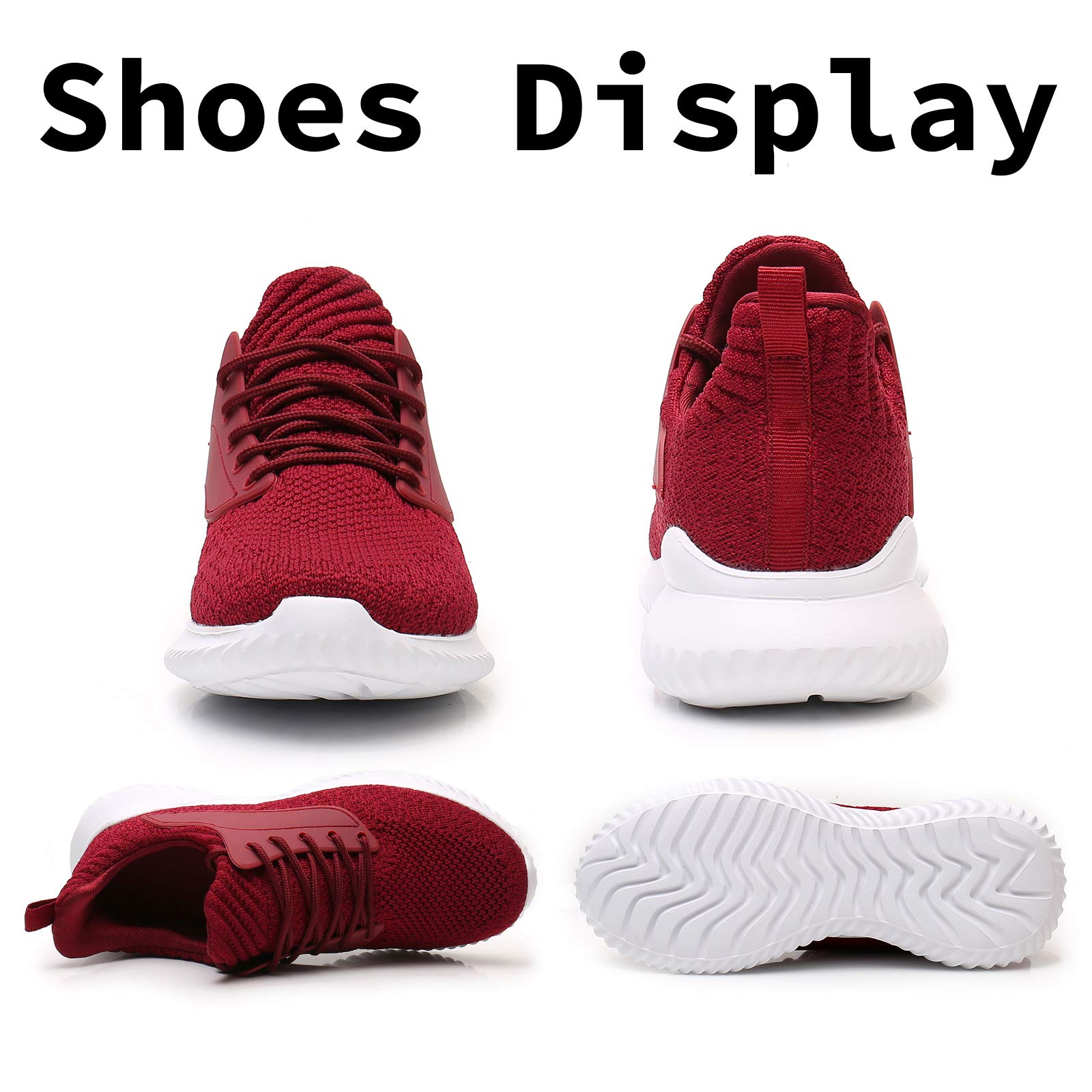 Akk Women's Slip-On Walking Shoes - Lightweight Memory Foam Tennis Sneakers for Running, Gym, Workout | Indoor & Outdoor Comfort Shoes for Women