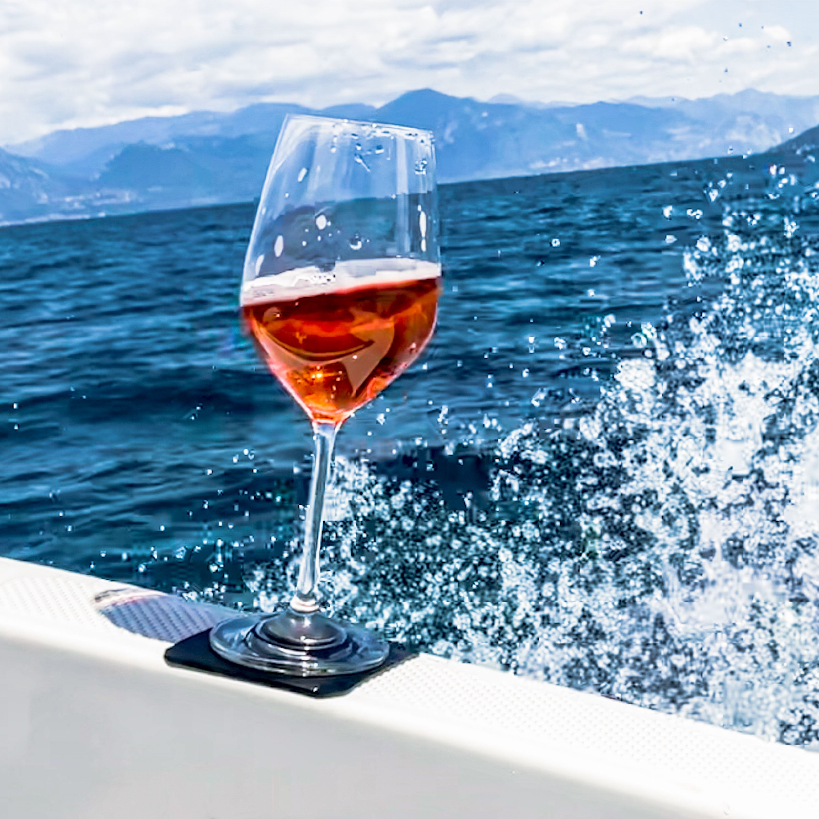 Premium Crystal Wine Glasses with Magnet Base - Elegant Stemware for Red, White & Sparkling Wine - Perfect for Dinner Parties, Weddings & Special Occasions