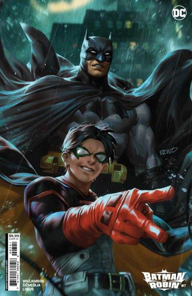 Batman and Robin #7 Cover B Derrick Chew Card Stock Variant - Limited Edition Comic Book for Collectors, DC Fans & Superhero Enthusiasts - Perfect for Display, Gifts & Comic Conventions