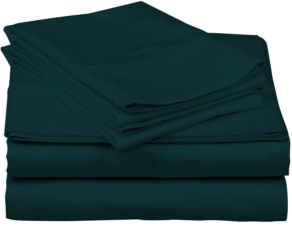 Premium 100% Egyptian Cotton Twin-XL Bed Sheet Set - 800 Thread Count, Deep Pocket Fits Mattress Up to 15