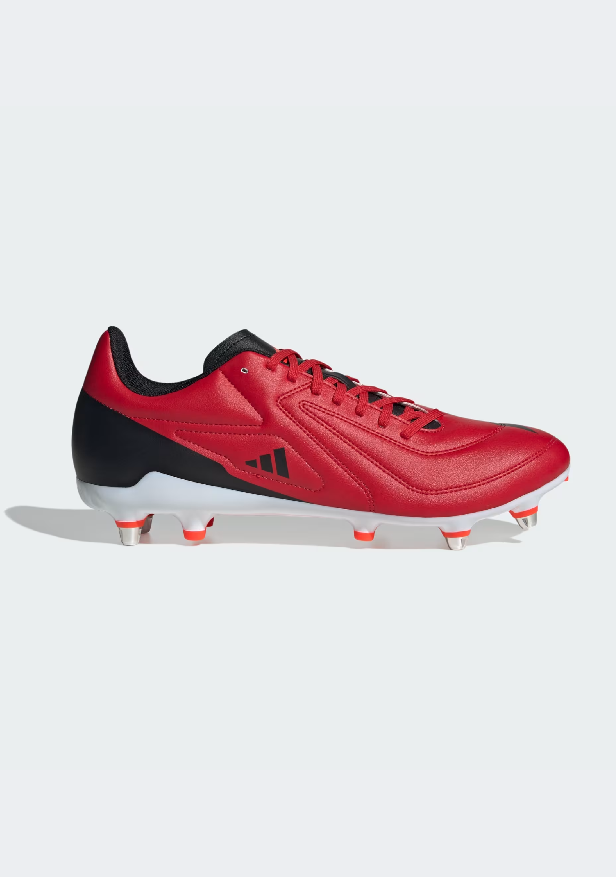Adidas Men's RS15 Soft Ground Rugby Cleats - Lightweight Soccer Shoes for Firm Ground - Perfect for Rugby, Soccer & Training on Natural Grass Fields