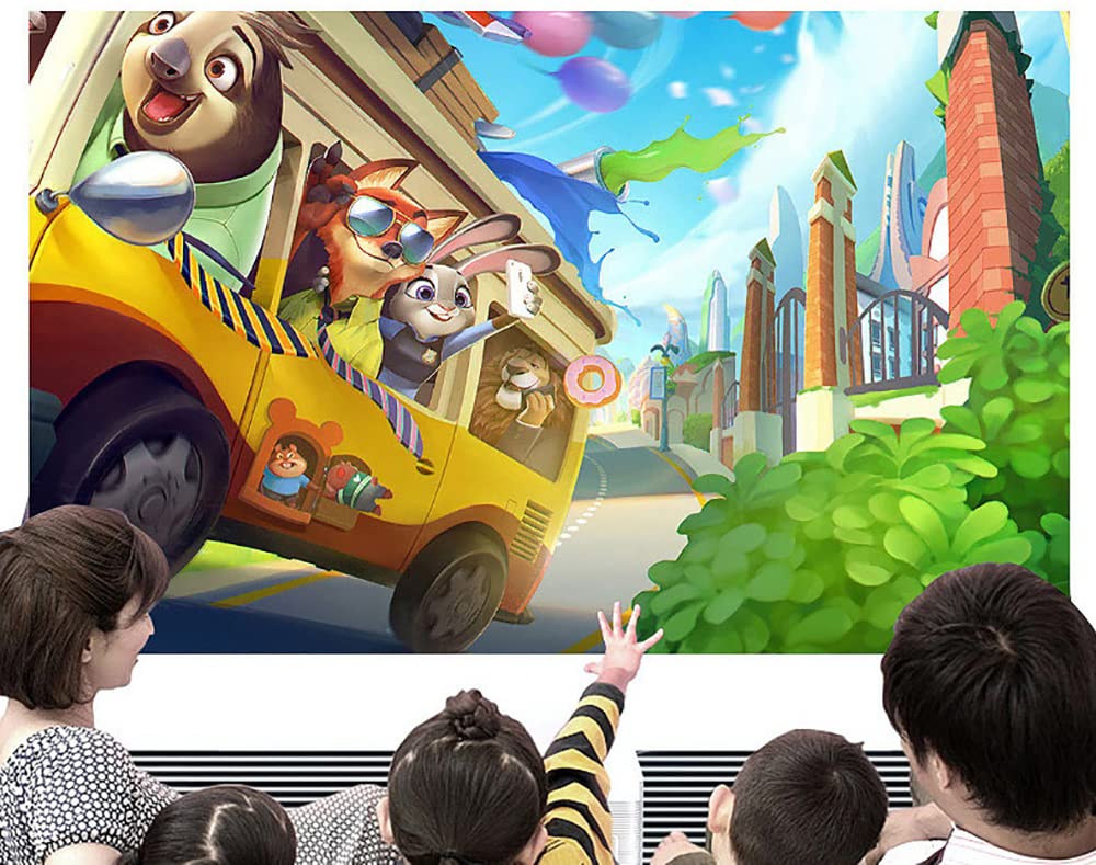 1080P HD Smart Projector - Wireless WiFi Phone Screen Mirroring, 150