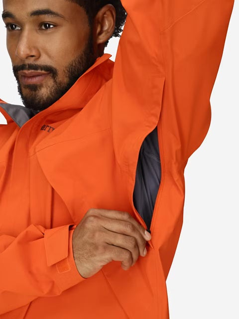 Marmot Precip Eco Pro Jacket for Men - Waterproof & Breathable Rain Jacket - Outdoor Hiking, Camping & Travel Gear