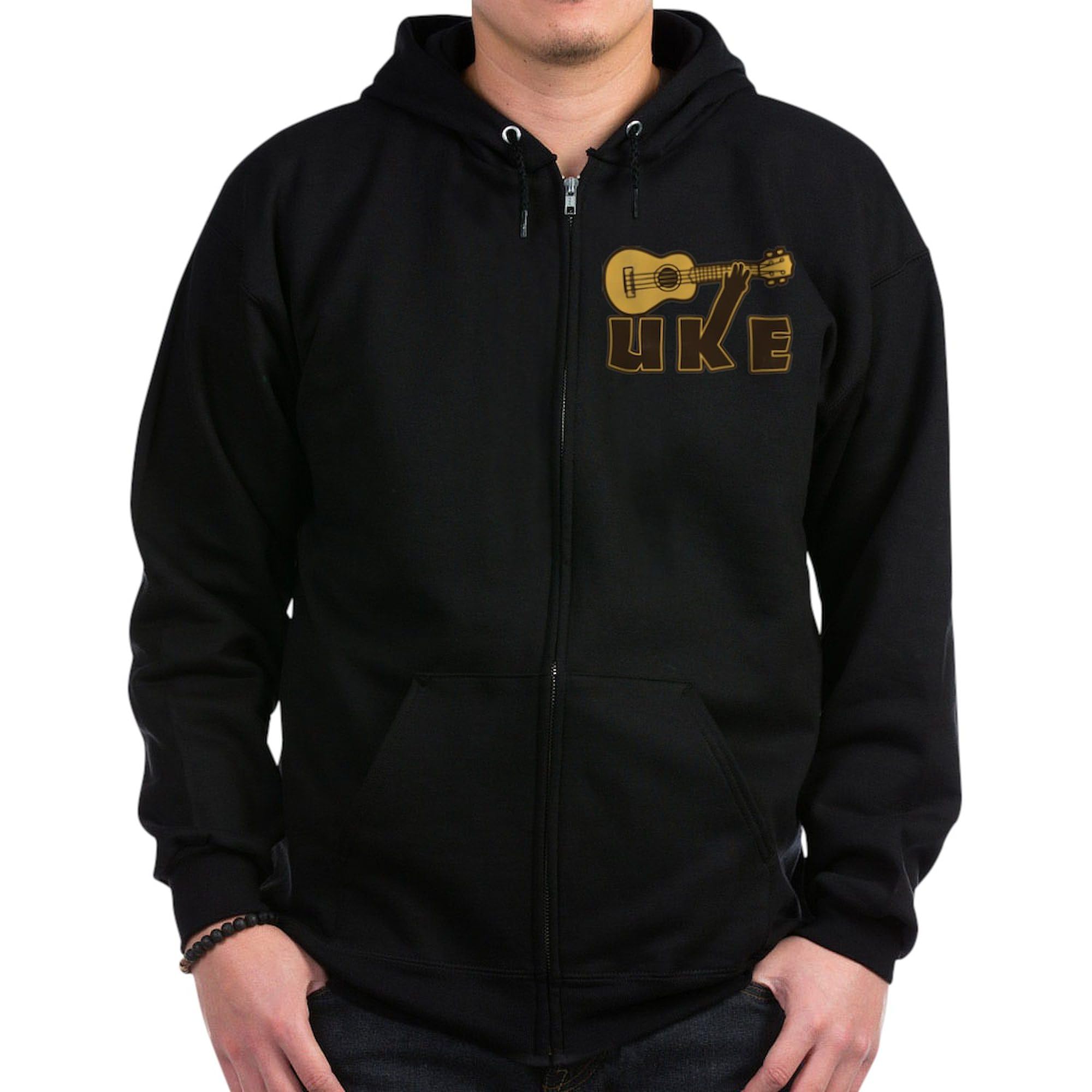**CafePress Men's Dark Zip-Up Hooded Sweatshirt - Comfortable Pullover Hoodie for Casual Wear, Music Lovers & Outdoor Activities**
