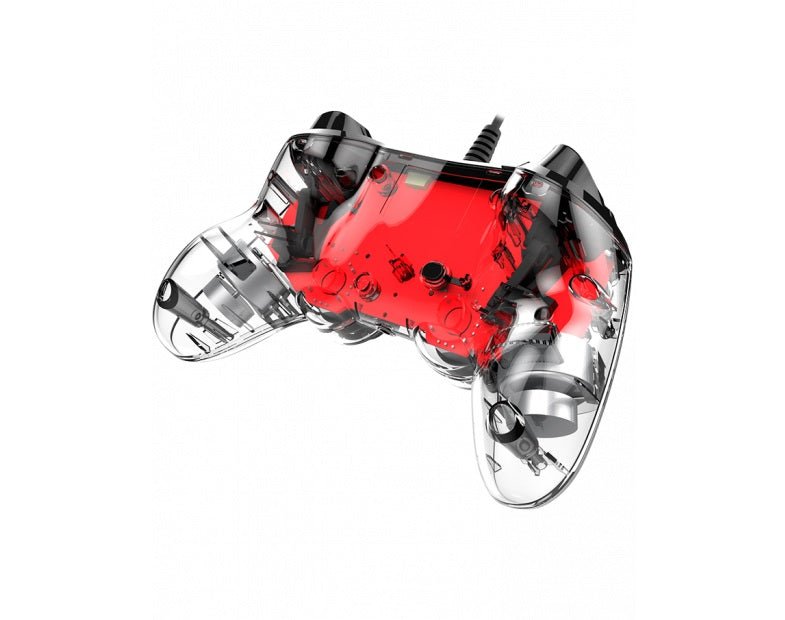 Nacon Compact Wireless Gaming Controller with LED Illumination - Ergonomic Design for PC, PS4, PS5 & Switch Gaming Sessions