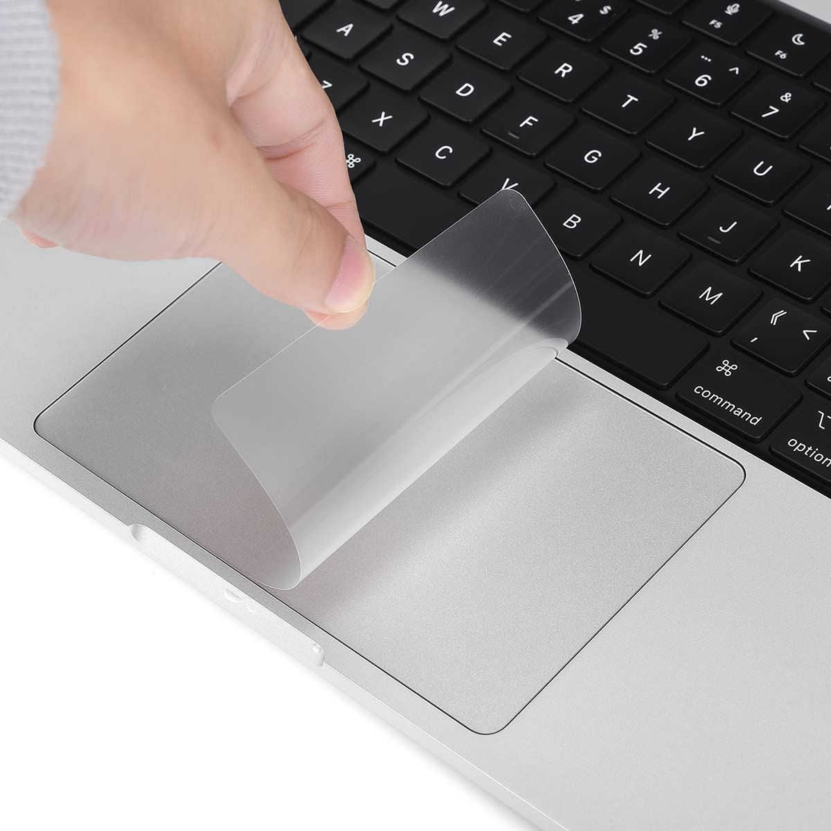 2-Pack Clear MacBook Pro 14 Inch Trackpad Protector Cover for 2024-2021 Models (M4/M3/M2/M1 Pro/Max) - Anti-Scratch, Waterproof Touchpad Skin - Compatible with A3112, A3401, A3185, A2918, A2992, A2442, A2779 - Perfect for Office, Travel & Daily Use Protection