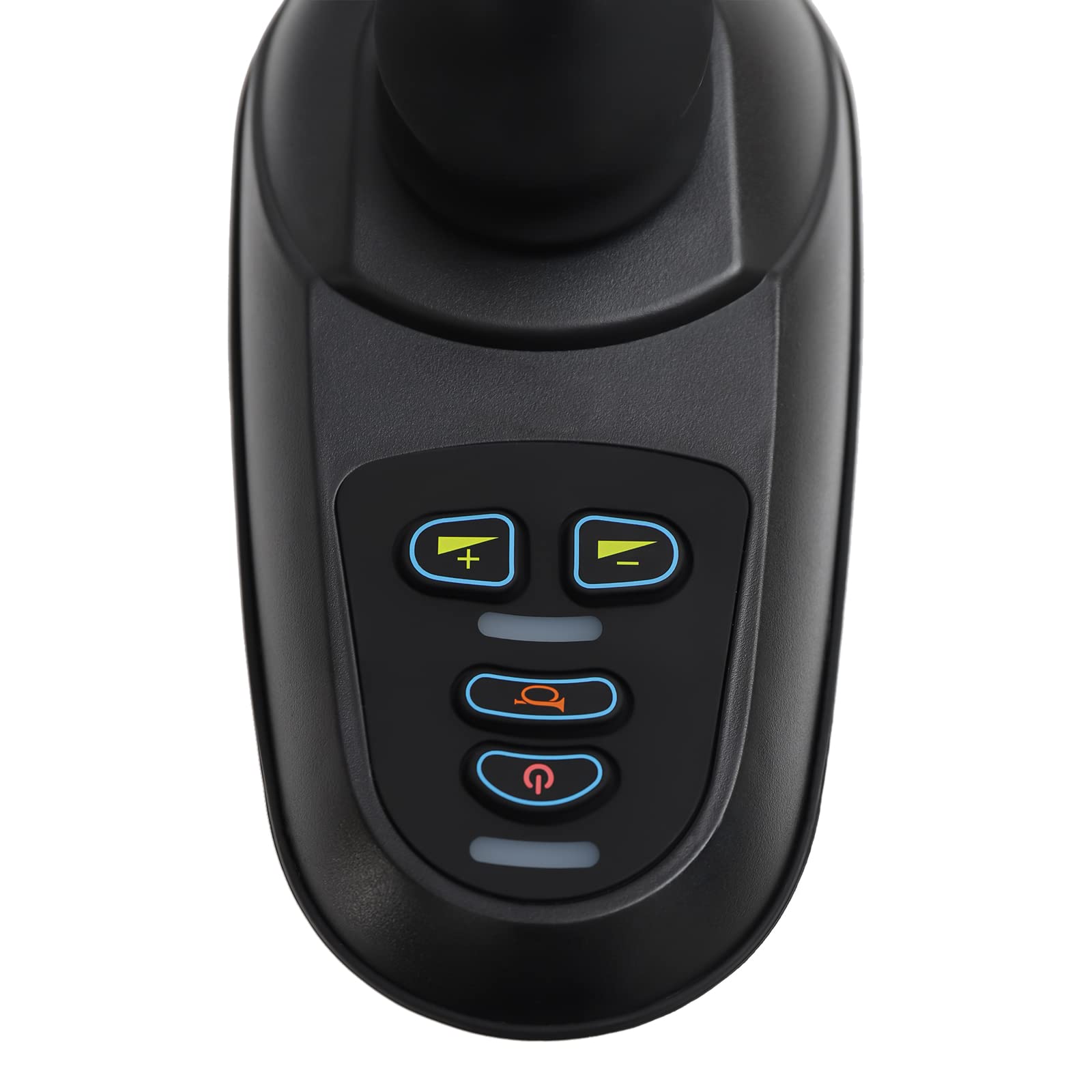 Electric Wheelchair Joystick Controller - 24V DC Adjustable Speed & Brake with 4 Keys - 360° Free-Steering for Mobility Wheelchairs - Perfect for Indoor/Outdoor Use & Daily Commuting