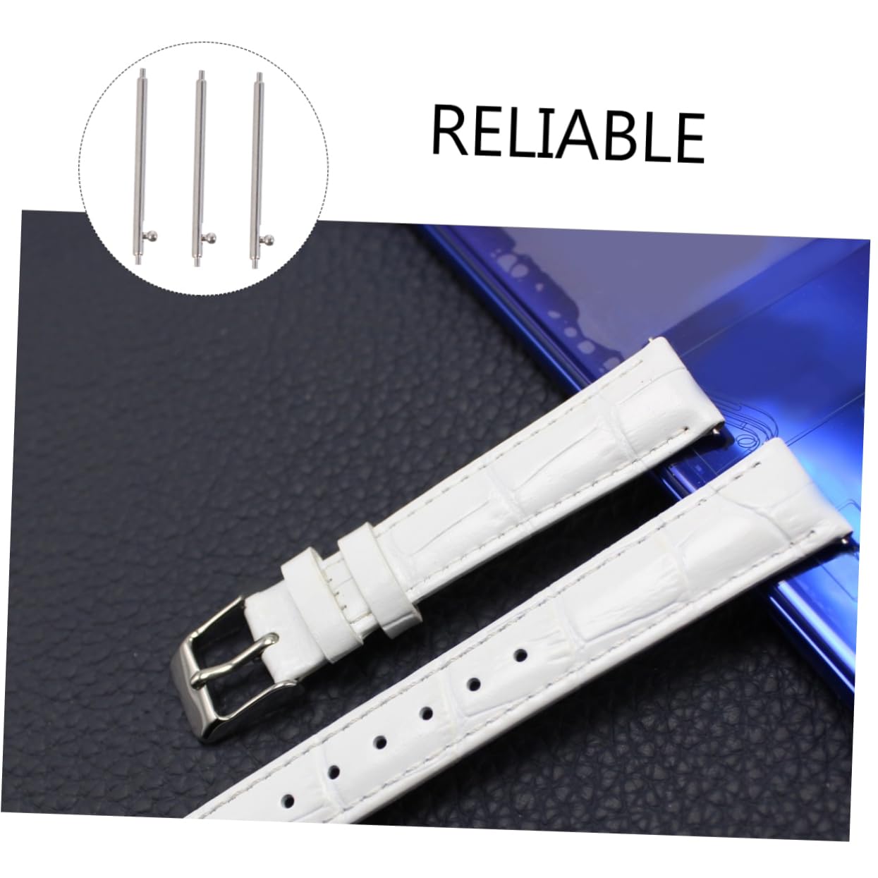 20 Pcs Smart Watch Spring Bar Tool Kit - Watch Band Remover & Strap Repair Tool with Connecting Pins - Perfect for Apple Watch, Samsung Galaxy Watch, Garmin & Fitbit Accessories Replacement (Ideal for DIY Watch Repair & Maintenance)