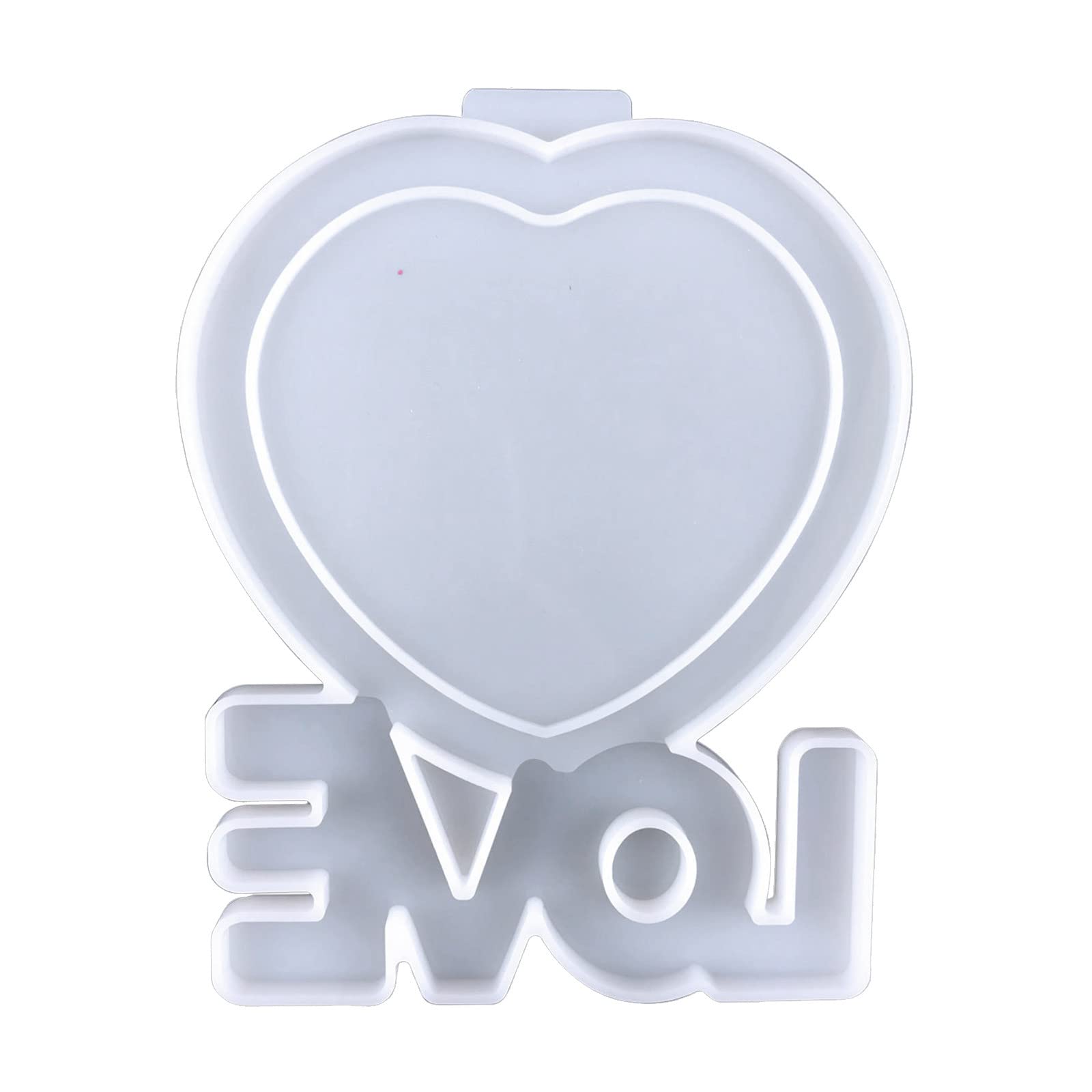 Premium Silicone Coffin Ring Molds for Resin Jewelry Making - 18mm DIY Pendant & Photo Frame Mold (White) - Perfect for Wedding Rings, Memorial Keepsakes & Unique DIY Gifts
