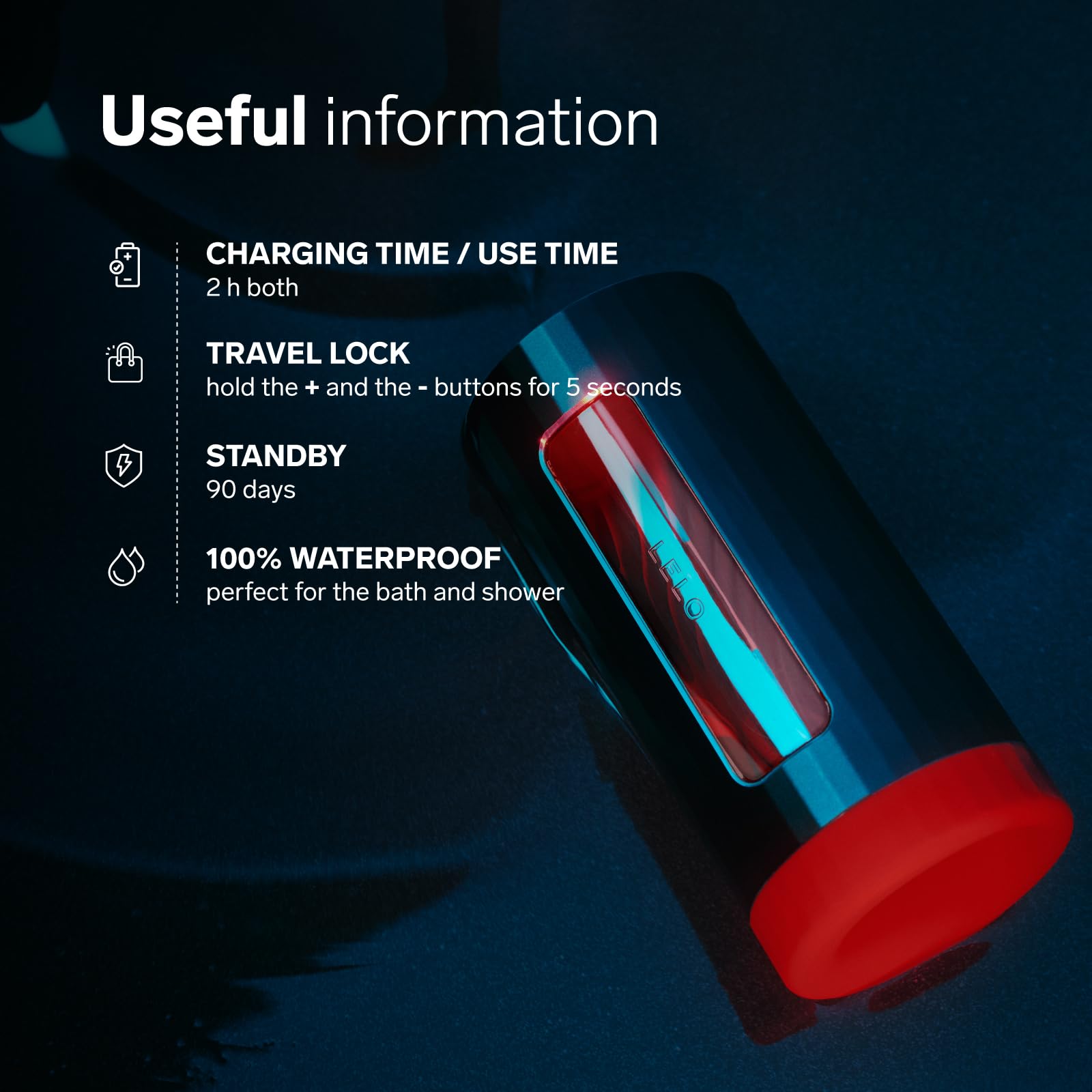 LELO F1S V3 Male Pleasure Console - Bluetooth App Controlled Masturbator for Men with 8 Vibration Modes & Interactive AI Mode - Rechargeable Male Vibrator Sex Toy - Perfect for Solo Play, Couples Fun & Discreet Pleasure at Home or Travel