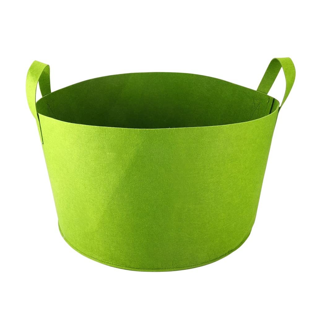 WALNUTA 15 Gallon Fabric Grow Bags - Reusable Non-Woven Plant Pots with Handles for Gardening, Vegetables & Flowers | Portable Root Pouch for Indoor/Outdoor Planting