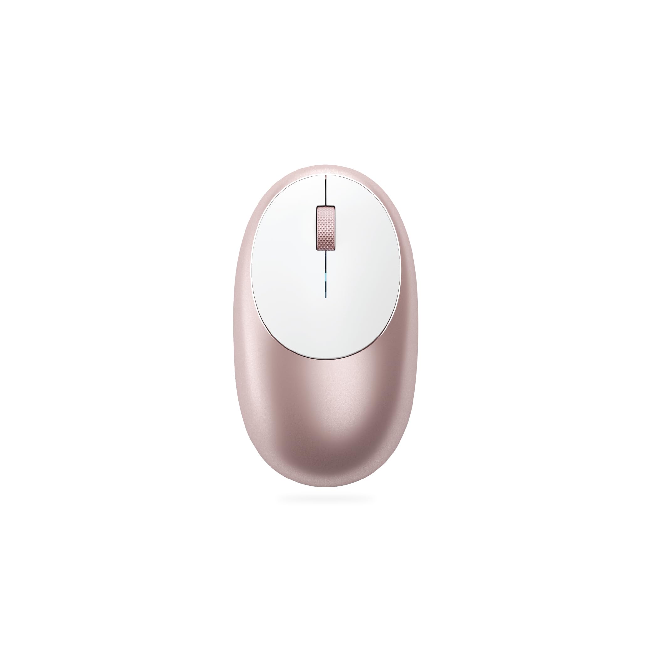 Satechi Wireless Bluetooth Mouse for MacBook Pro & iPad - Rechargeable USB-C Mouse Compatible with MacBook Air, iMac, Mac Mini, iPad Pro/Air - Rose Gold - Perfect for Office Work, Travel & Home Use