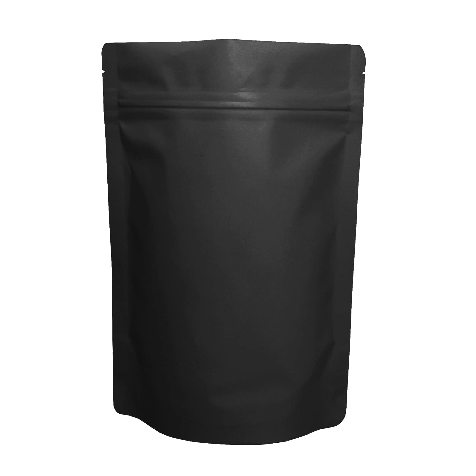 Premium Mylar Bags for Food Storage - 50pcs Resealable Smell Proof Stand Up Zip Lock Bags | Airtight Packaging Supplies for Small Business, Coffee, Herbs & Cannabis Storage | Ideal for Home Kitchen, Camping & Emergency Preparedness
