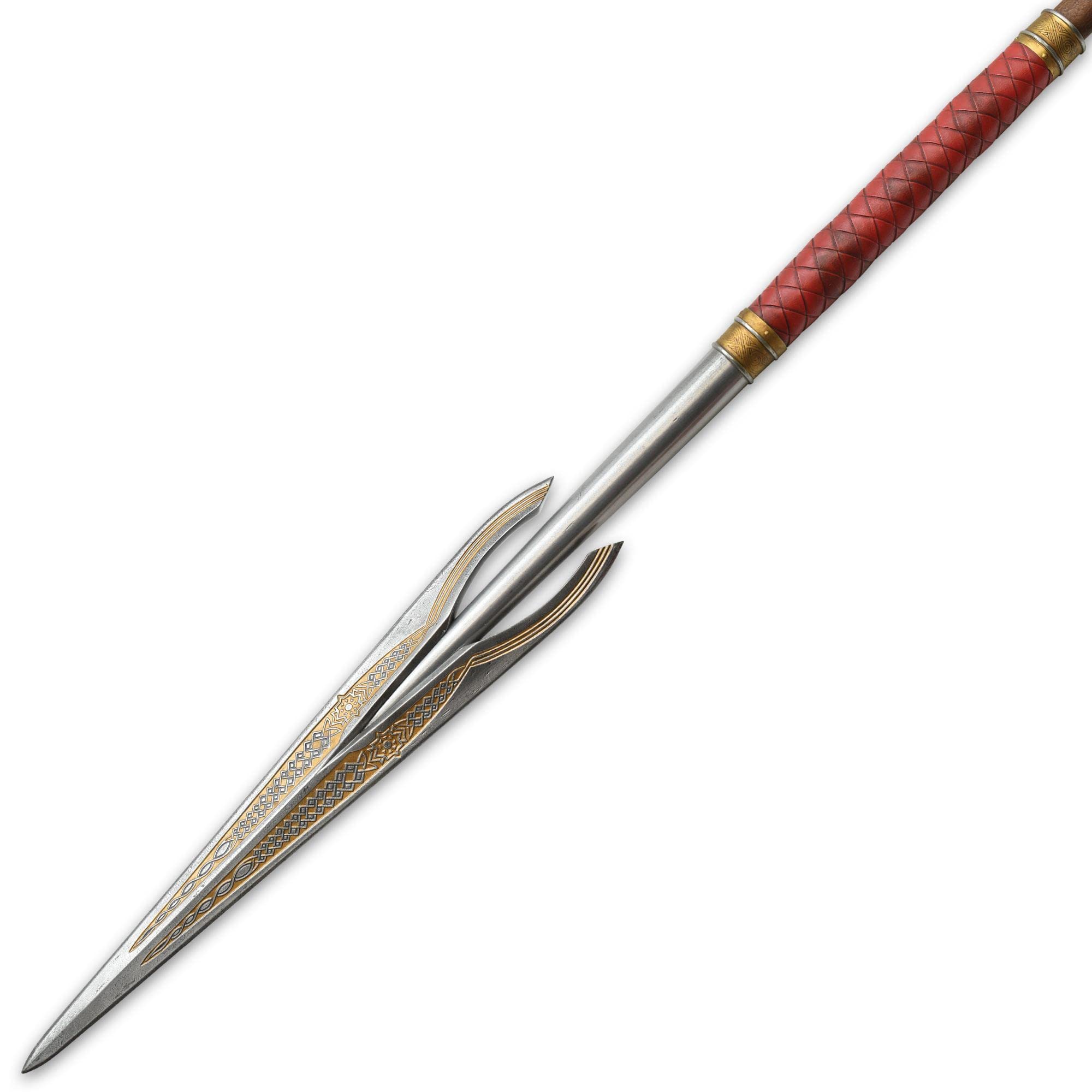 Lord of The Rings Spear of Eomer - Officially Licensed Movie Replica, Handcrafted Collectible Weapon for Cosplay, Display & LOTR Fans | Perfect for Themed Parties, Home Decor & Medieval Collections