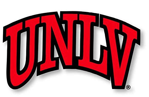 UNLV Rebels Sports Team Large Mascot Vinyl Decal Sticker 2-Pack - Officially Licensed Collegiate Merchandise for Cars, Laptops & Windows - Perfect for Game Day & Fan Decor